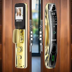 GOLENS X20 Smart Lock 8 Ways Unlocking |3D Face ID| Fingerprint ...
