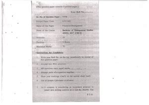 G Doh 1 - Financial Management - Studocu