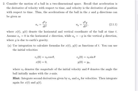 Image result for Ball Example Derivative with Graphs