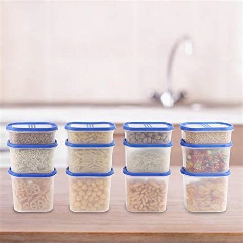 Buy Cutting EDGE Modular Storage Airtight Container Set of 12 with Lids ...