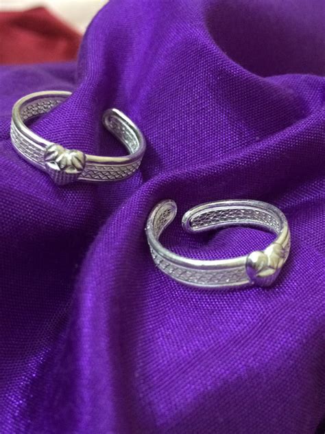 Silver toe rings online for women | Silverlinings | Handmade Filigree