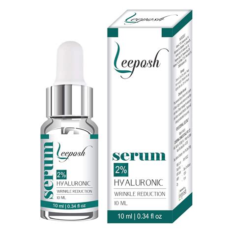 Leeposh Pure Hyaluronic Acid Serum Hydrating Brightening Serum : Amazon ...