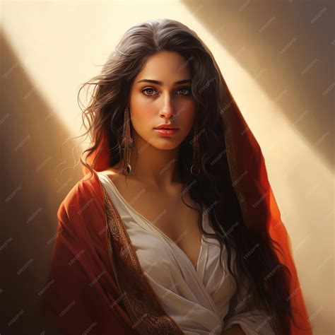 Premium Photo | Beautiful Arab Woman Model Arabian Women Beautiful ...
