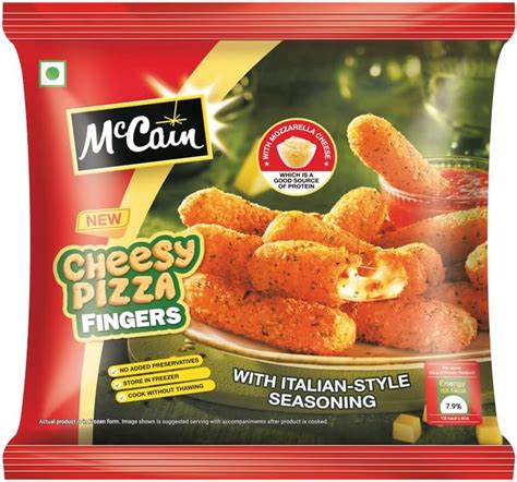 Mccain Cheesy Pizza Finger, 250gm : Amazon.in: Grocery & Gourmet Foods