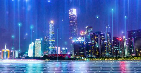 Technology City Background 的图像结果