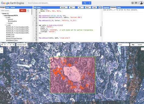 Google Earth Engine Basics 的图像结果