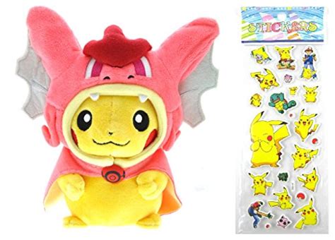 Pokemon Plush Toy Pikachu Mega Charizard Xy Gyarados Magikarp Doll ...