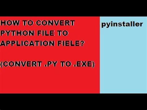 Image result for How to Convert Python File to exe