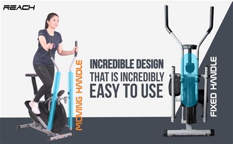 Buy ELEV8 by Reach Orbitrek 2-in-1 Exercise Cycle & Elliptical Cross ...