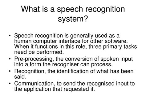 Speech Recognition Definition 的图像结果