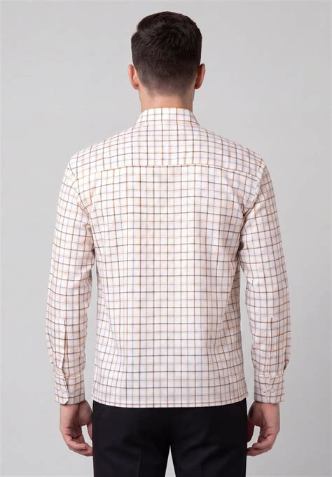Men White Regular Fit Formal Shirt – Fashionking Brands Pvt Ltd