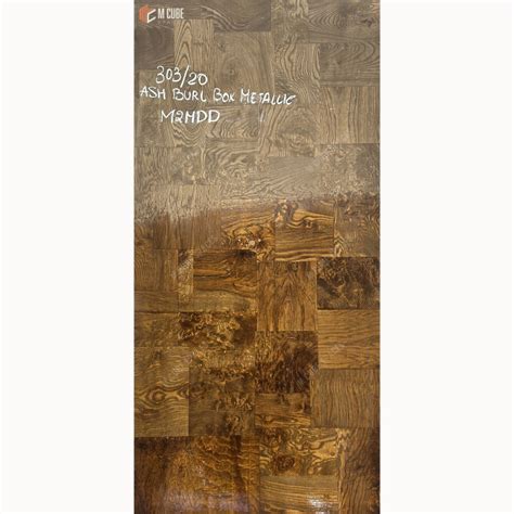 303/20 M2MDD ASH BURL BOX METALLIC – 8ft x 4ft Ash Wood Veneer – M Cube ...