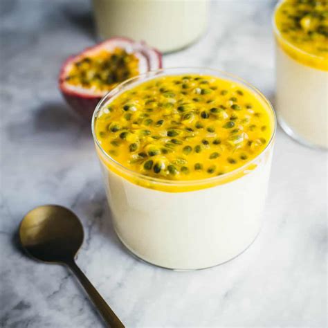 Brazilian Passion Fruit Mousse : At the Immigrant's Table