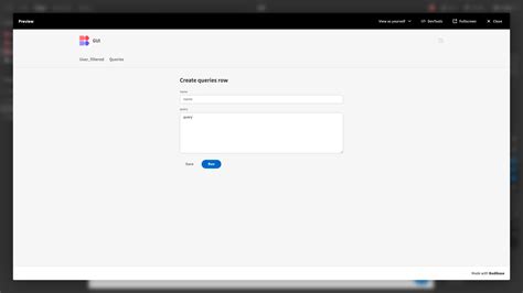 SQL GUI 的图像结果