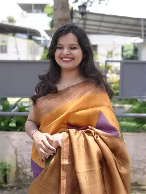 Multi colour combination pure banarasi matka tussar silk saree
