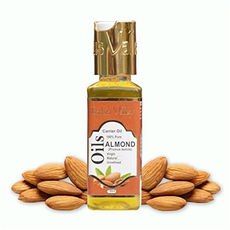 Buy INDUS VALLEY 100% Pure Sweet Almond Cold Pressed Carrier Oil ...