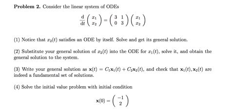 Image result for Linear ODEs Solutions