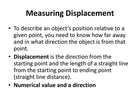 Image result for What Is Displacement