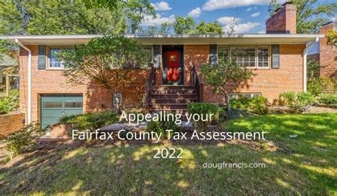 Appealing a Fairfax Real Estate Assessment 2023