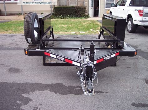 2016 Anderson Hgl10612 Hydraulic Drop Deck 6 ' X 12 ' Scissor Lift Trailer