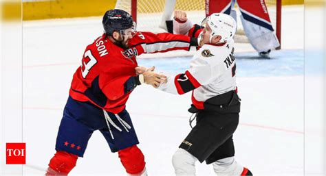 Brady Tkachuk: Brady Tkachuk Throws Down With Tom Wilson in Heated ...