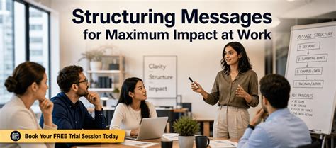 Structuring Messages for Maximum Impact at Work