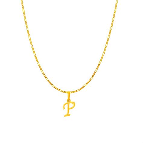 22KT Gold Plated Silver (92.5% purity) precious Name alphabet chain pe
