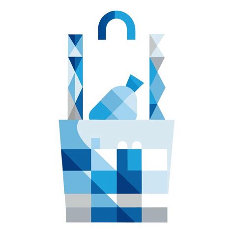 A box with a blue and white box that says quot gift quot | Premium AI ...