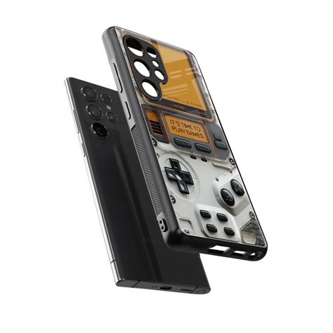 Gameboy Orange Phone Case for Samsung Galaxy S25 Ultra | Glass Case ...