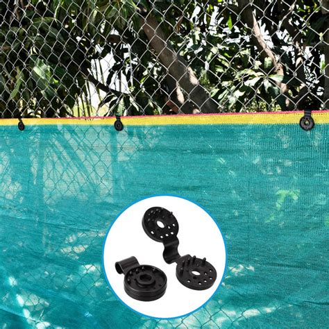 Mipatex shade net clip, garden net lock grip clip, plastic clips for f