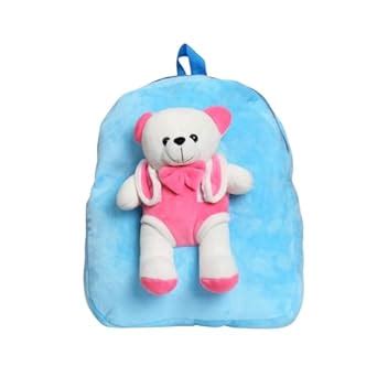 Buy MABLE Kids Cute Teddy | Backpack for Nursery Chlidren, Soft Velvet ...