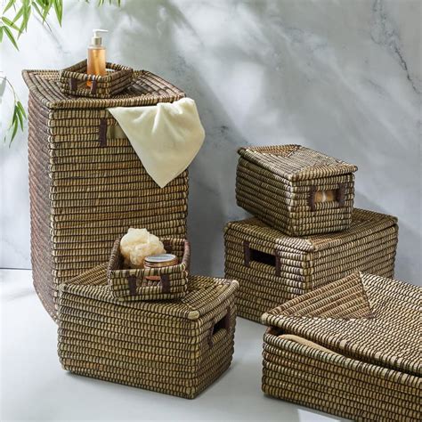 Buy Wilton Reed Seagrass Storage Basket from Home Centre at just INR 1199.0