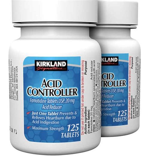 Kirkland Signature Acid Controller 20mg 250 Count Tablets | Desertcart ...