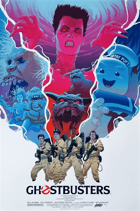 Ghostbusters Filmplakat 1984 Original Movie Poster 4F Ghostbusters