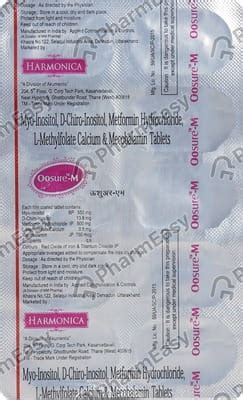 Oosure M Tablet: Uses, Side-effects, Price, Dosage & More Info - PharmEasy