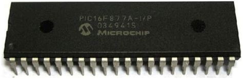 Buy IC PIC16F877A-I/P PIC16F877A Microcontroller DIP40 Online at Lowest ...
