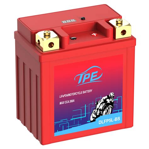Lithium Motorcycle Battery 12V Lithium Powersport Battery with Smart Battery Management System ...