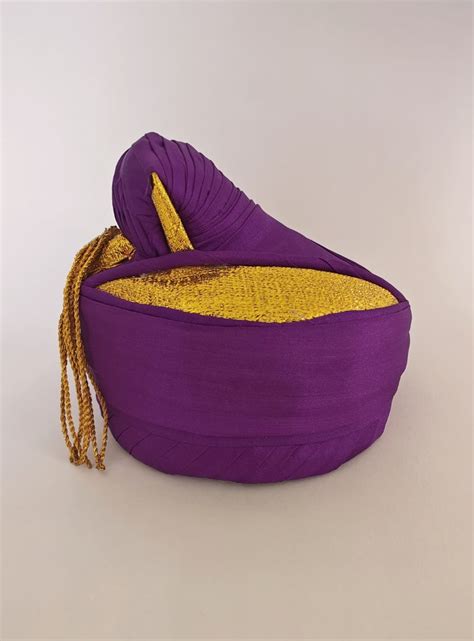 Plain Puneri Pagadi for Batu - Purple – Soyara Ethnics Studio