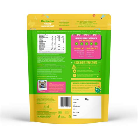 26g High Protein Oats Kesar Pista Kulfi – Yoga Bars
