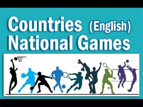 Countries and Their National Games in English - Static GK Video Lecture ...