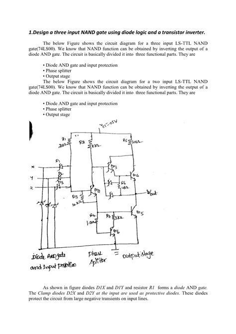 Image result for 3 Input Nand Gate Design