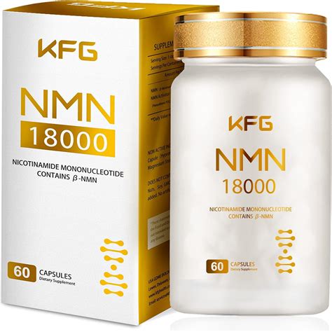 Buy KFG NMN 18000 - NMN Nicotinamide Mononucleotide Supplement with ...