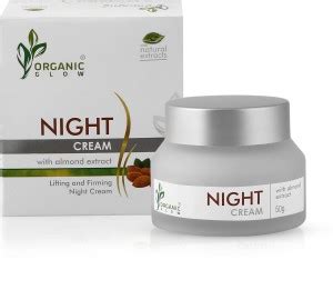 ORGANIC GLOW Skin whitening and Brightening Night cream - Price in ...