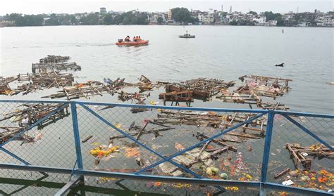 Immersion continues for second day; Bhopal Municipal Corporation fails ...