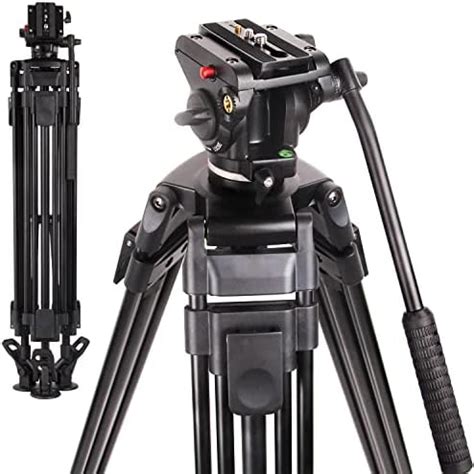 Buy POLAM-FOTO Professional Compact Tripod 66.14”/168cm Aluminum Travel ...