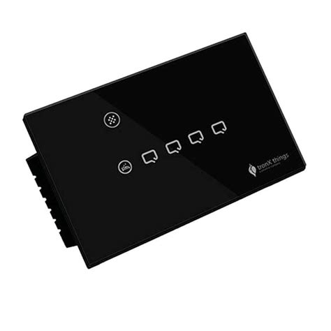 Buy TronX Things 4 Module Smart Switch Board (Black) Online at Low ...