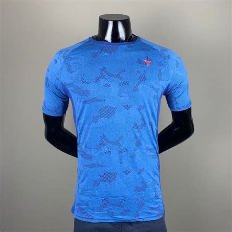 Technosport Fluid Blue Dri Fit TShirt - Men Dri Fit T Shirt Online ...