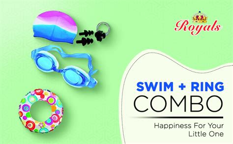 Royals Pool Party Swimming Ring Swim Tube for Kids Swimming Learning ...