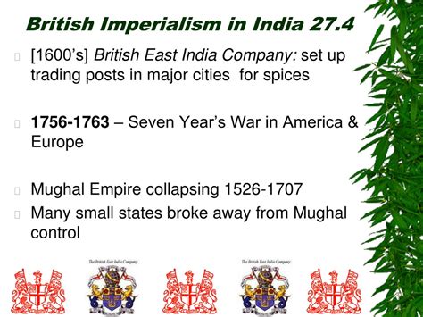 PPT - #3 - AIM: British Imperialism in India? (27.4) PowerPoint ...