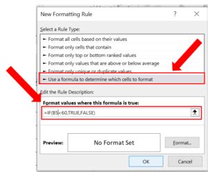 Image result for How to Fill Color in Excel Cell Using Formula